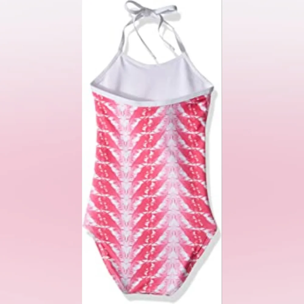 Snapper Rock Toddler Girls‎ Halter One Piece Swimsuit Fushia 2T NWT $49